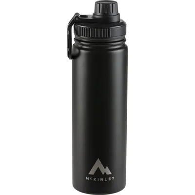 McKinley Trinkflasche Vacuum 0,6L Schraubverschl. – Schwarz