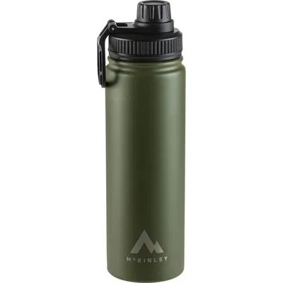 McKinley Trinkflasche Vacuum 0,6L Schraubverschl. – GREEN DARK
