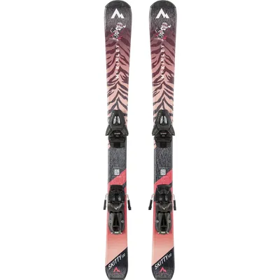 McKinley Ki.-Ski-Set SKITTY I NC Schraubbindung – PINK / RED WINE / WH