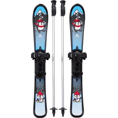 McKinley Ki.-Kleinkinder Ski Little Team – Schwarz / Blau / Weiß / Rot