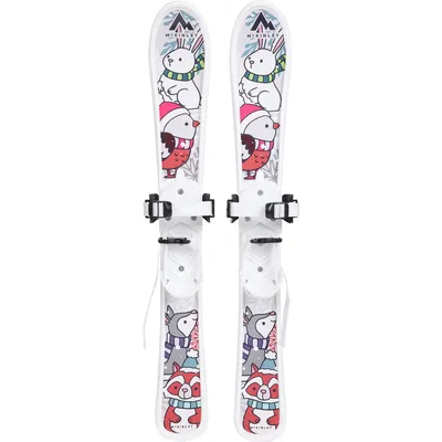 McKinley Ki.-Kleinkinder Ski Little Team – WHITE/BROWN SMOKE/RE