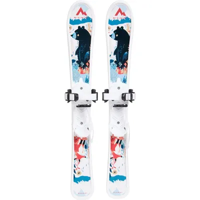 McKinley Ki.-Kleinkinder Ski Little Team – Weiß / Dunkelnavy / Blau