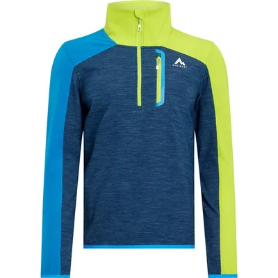 McKinley He.-Pullover Sekani HZ M – MELANGE/BLUE PETROL/