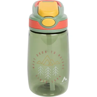 McKinley Ki.-Trinkflasche Bottle Kids AOP 0.35L – OLIVE DARK/YELLOW DA
