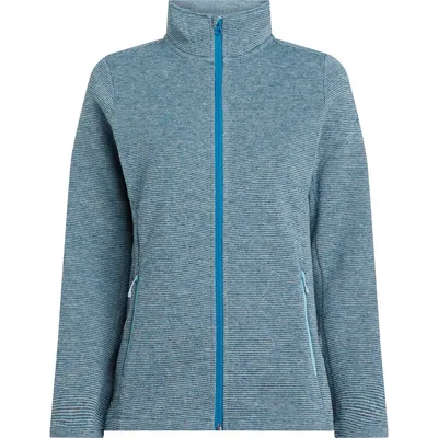 McKinley Da.-Fleece-Jacke Sammy FZ W – Hellblau meliert