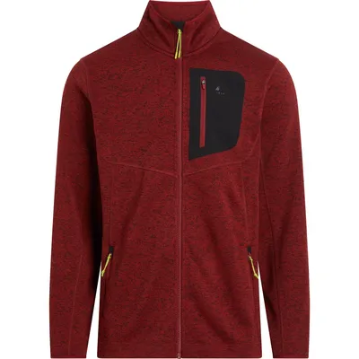 McKinley He.-Unterjacke Skeena III M – Dunkelrot meliert