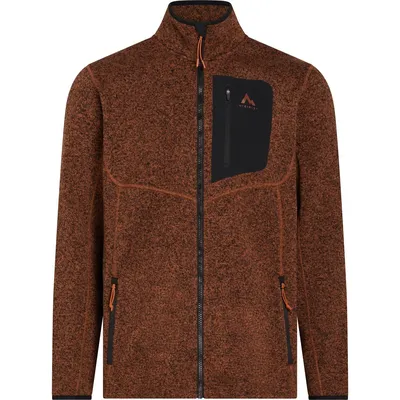 McKinley He.-Unterjacke Skeena III M – Dunkelbraun meliert