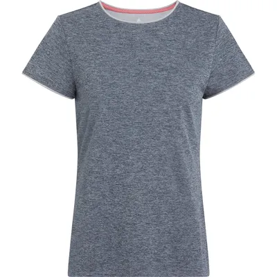 McKinley Da.-T-Shirt Hunu W – MELANGE/NAVY