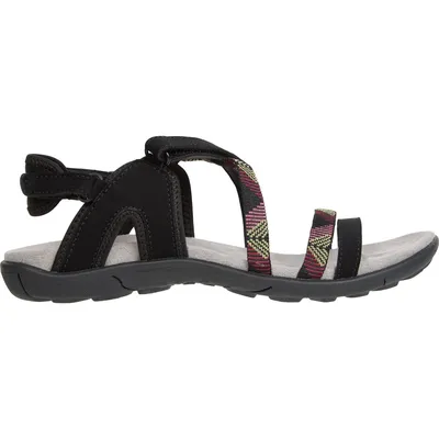 McKinley Da.-Trek-Sandale Ahtra II W – BLACK/CHARCOAL/RED