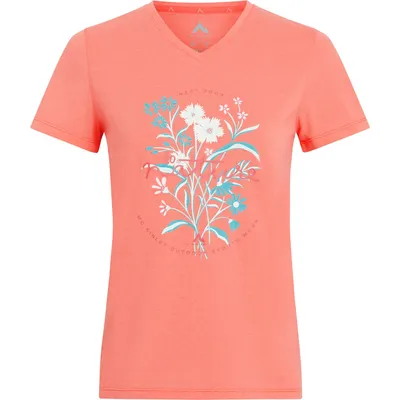 McKinley Da.-T-Shirt Nata II W – RED LIGHT