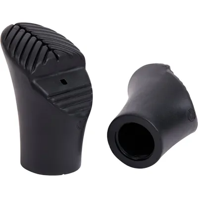 McKinley NW Pad Compatible I Ersatz-Gummipad für Nordic Walking – BLACK