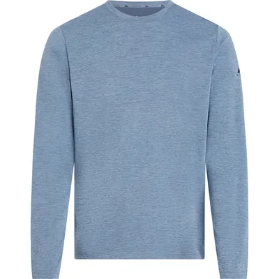 McKinley He.-Langarmshirt Hunu LS M – Dunkelblau meliert