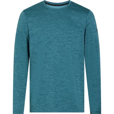 McKinley He.-Langarmshirt Hunu LS M – Blau Petrol meliert