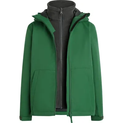 McKinley Ju.-Funktions-Jacke Justin 3:1 III B – GREEN DARK/ANTHRACIT