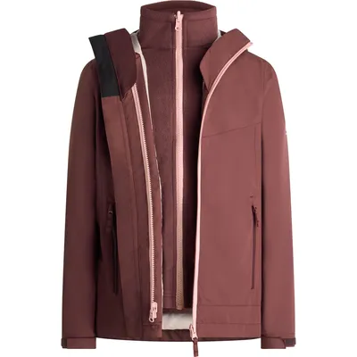 McKinley Mä.-Funktions-Jacke Justin 3:1 III G – RED WINE