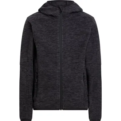 McKinley Choco Fleecejacke mit Kapuze Jungen – Anthrazit meliert