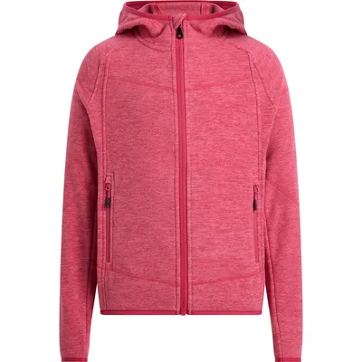 McKinley Choco Fleecejacke mit Kapuze Mädchen – MELANGE/PINK/PINK DA