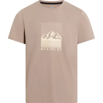 McKinley He.-T-Shirt Nata III M – Braun Rauchgrau