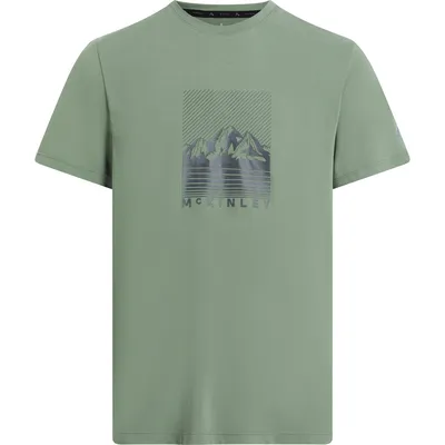 McKinley He.-T-Shirt Nata III M – Grün Rauchgrau