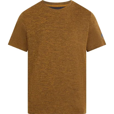 McKinley He.-T-Shirt Hunu II M – Braun meliert / Navy