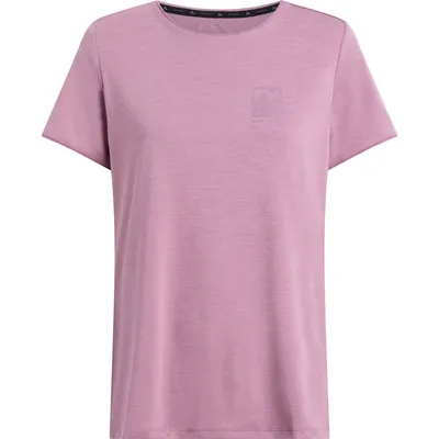 McKinley Da.-T-Shirt Hunu II W – MELANGE/ROSE DARK/VI
