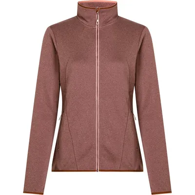 McKinley Da.-Unterjacke Roto III W – Weinrot meliert