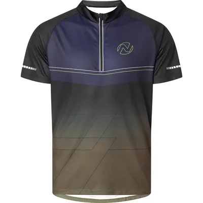 Nakamura He.-Fahrrad-Trikot Fedor II M – OLIVE DARK/NAVY DARK