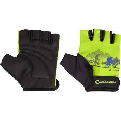 Nakamura Ki.-Fahrr-Handschuh Dolo IV J – GREEN LIME/BLACK NIG