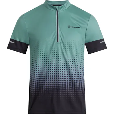 Nakamura He.-Fahrrad-Trikot Daniel V M – AOP/GREEN DARK