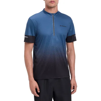 Nakamura He.-Fahrrad-Trikot Daniel V M – Navy gemustert