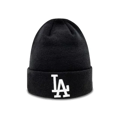 NEW ERA MLB ESSENTIAL CUFF BEANIE LOSDOD BLKWHI – BLACK