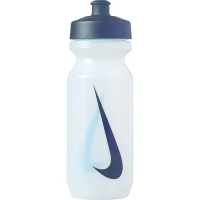 Nike 9341/63 Big Mouth Water Bottle – Transparent / Schwarz