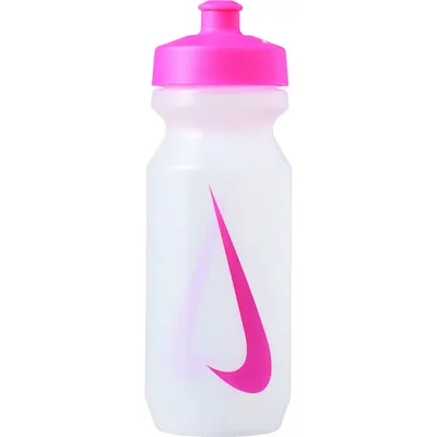 Nike 9341/63 Big Mouth Water Bottle – CLEAR/PINK POW/P