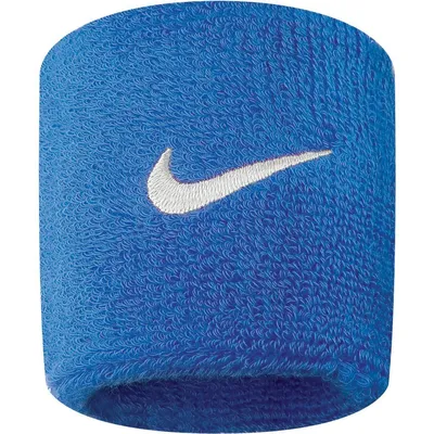 Nike 9380/4 Nike Swoosh Wristbands – Royalblau / Weiß