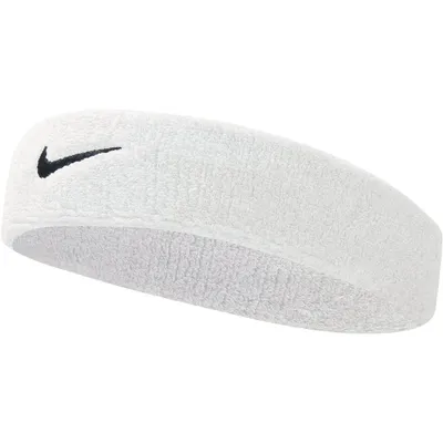 NIKE SWOOSH HEADBANDS – Weiß / Schwarz