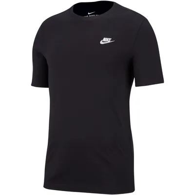 Nike M NSW CLUB TEE – Schwarz / Weiß