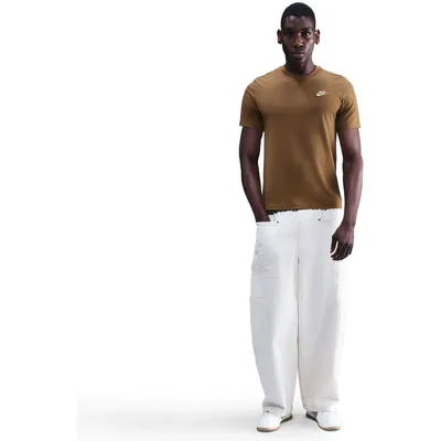 Nike M NSW CLUB TEE – MOSSWOOD BROWN