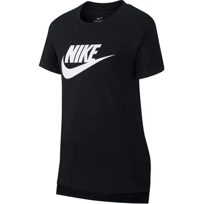Nike T-Shirt Sportswear – BLACK/WHITE
