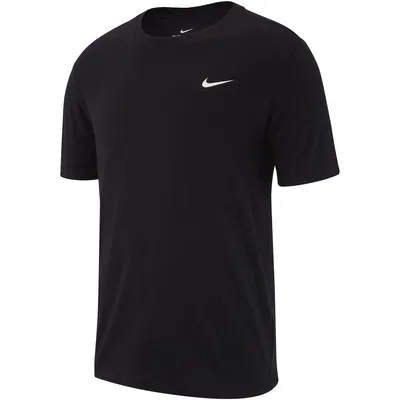 Nike Dri-FIT DFC Crew Solid T-Shirt Herren – BLACK/WHITE