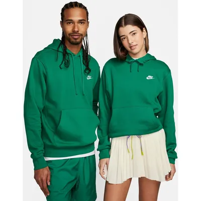 Nike Sportswear Club Hoodie PO BB Herren – MALACHITE/MALACHITE/WHITE
