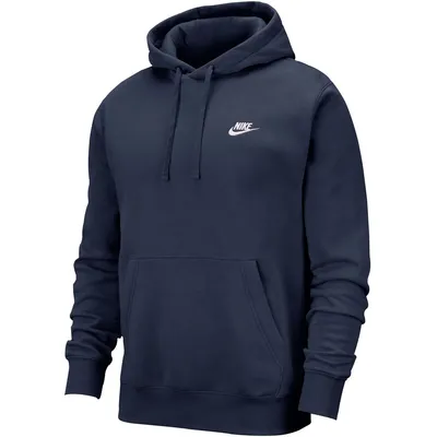 Nike Sportswear Club Hoodie PO BB Herren – MIDNIGHT NAVY/MIDNIGHT NAVY/WHITE