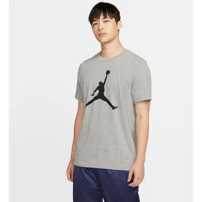 Nike M J JUMPMAN SS CREW – Dunkelgrau meliert / Schwarz