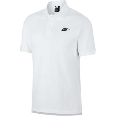 Nike Club PQ Matchup Poloshirt Herren – WHITE/BLACK