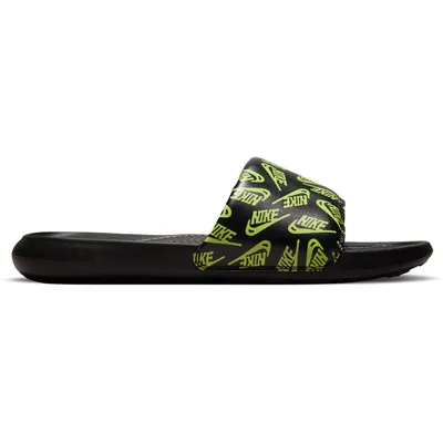 NIKE VICTORI ONE SLIDE PRINT – BLACK/VOLT-BLACK