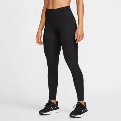 Nike Dri-FIT Fast Lauftight Damen – BLACK/REFLECTIVE SILV