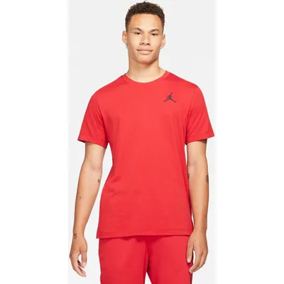 Nike M J JUMPMAN EMB SS CREW – GYM RED/BLACK