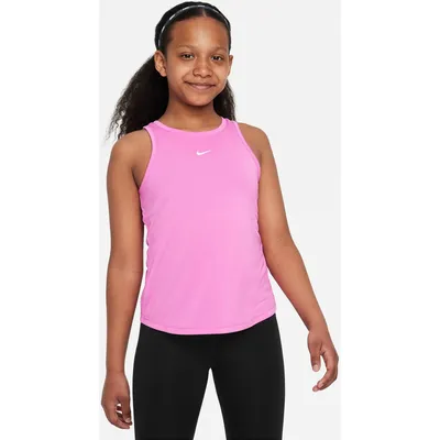 Nike DF ONE TANK – PLAYFUL PINK/WHITE
