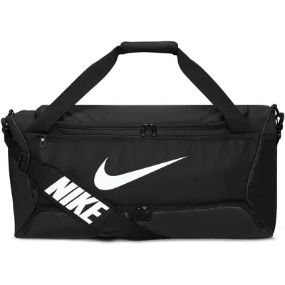 Nike NK BRSLA M DUFF - 9.5 (60L) – Schwarz / Weiß