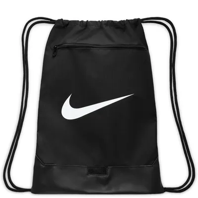 Nike NK BRSLA DRAWSTRNG - 9.5 (18L) – BLACK/BLACK/WHITE
