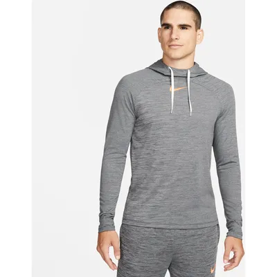 Nike Dri-FIT Academy Kapuzensweat PO FP HT Herren – BLACK/SUNSET GLOW
